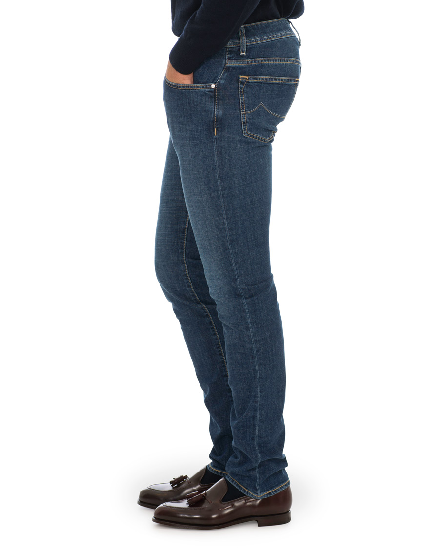 Herre | Jeans | Jacob Cohën | 622 Slim Fit Jeans Mid Blue 