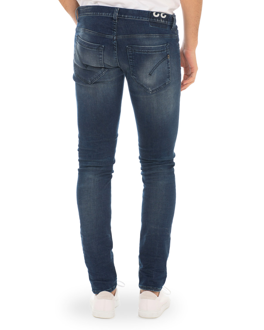 Herre | Jeans | Dondup | George Shredded Jeans Blue
