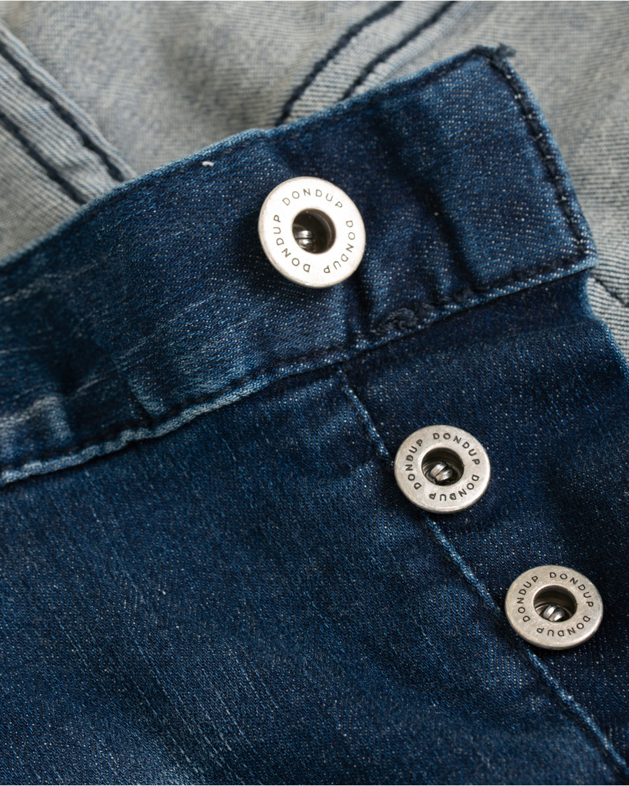 Herre | Jeans | Dondup | George Shredded Jeans Blue