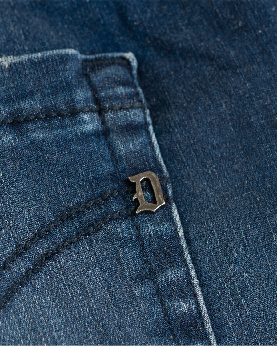 Herre | Jeans | Dondup | George Shredded Jeans Blue
