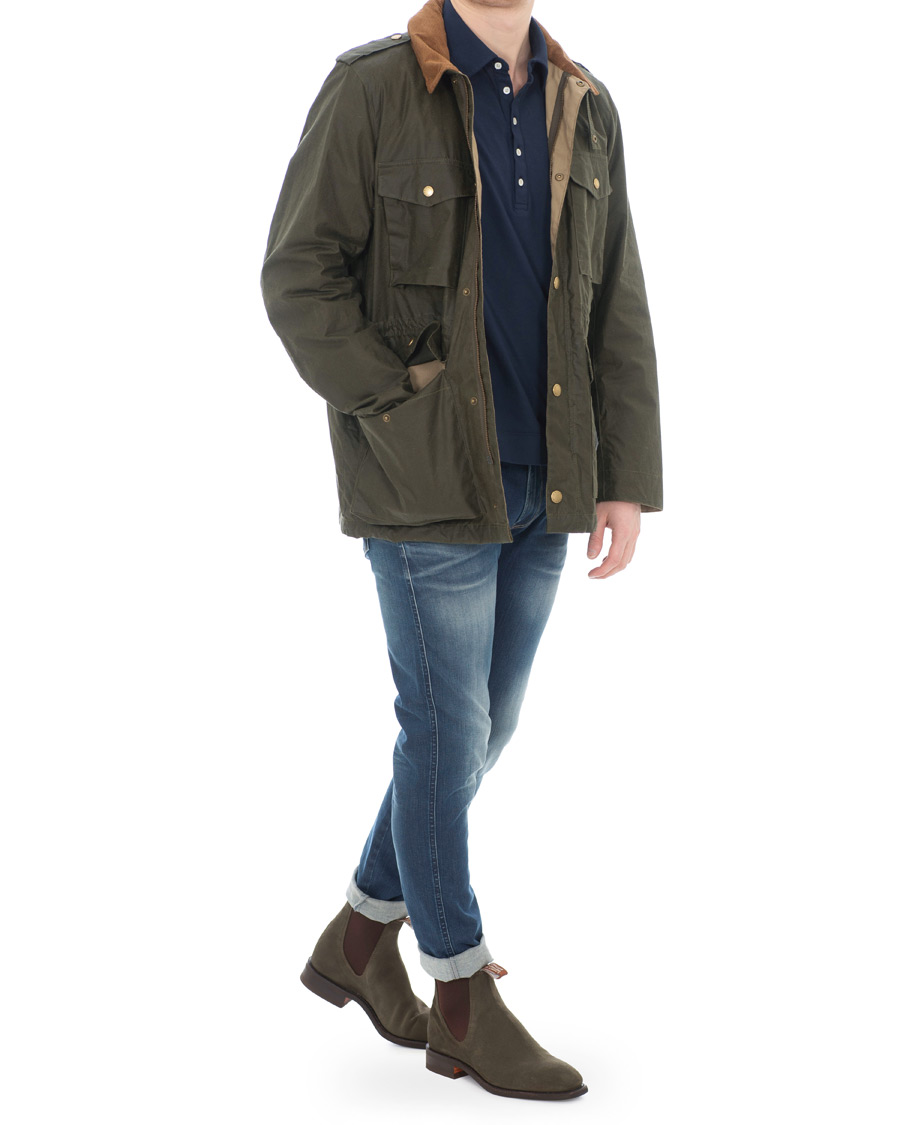 Herre | R.M.Williams Blaxland G Boot Khaki Suede | R.M.Williams | Blaxland G Boot Khaki Suede