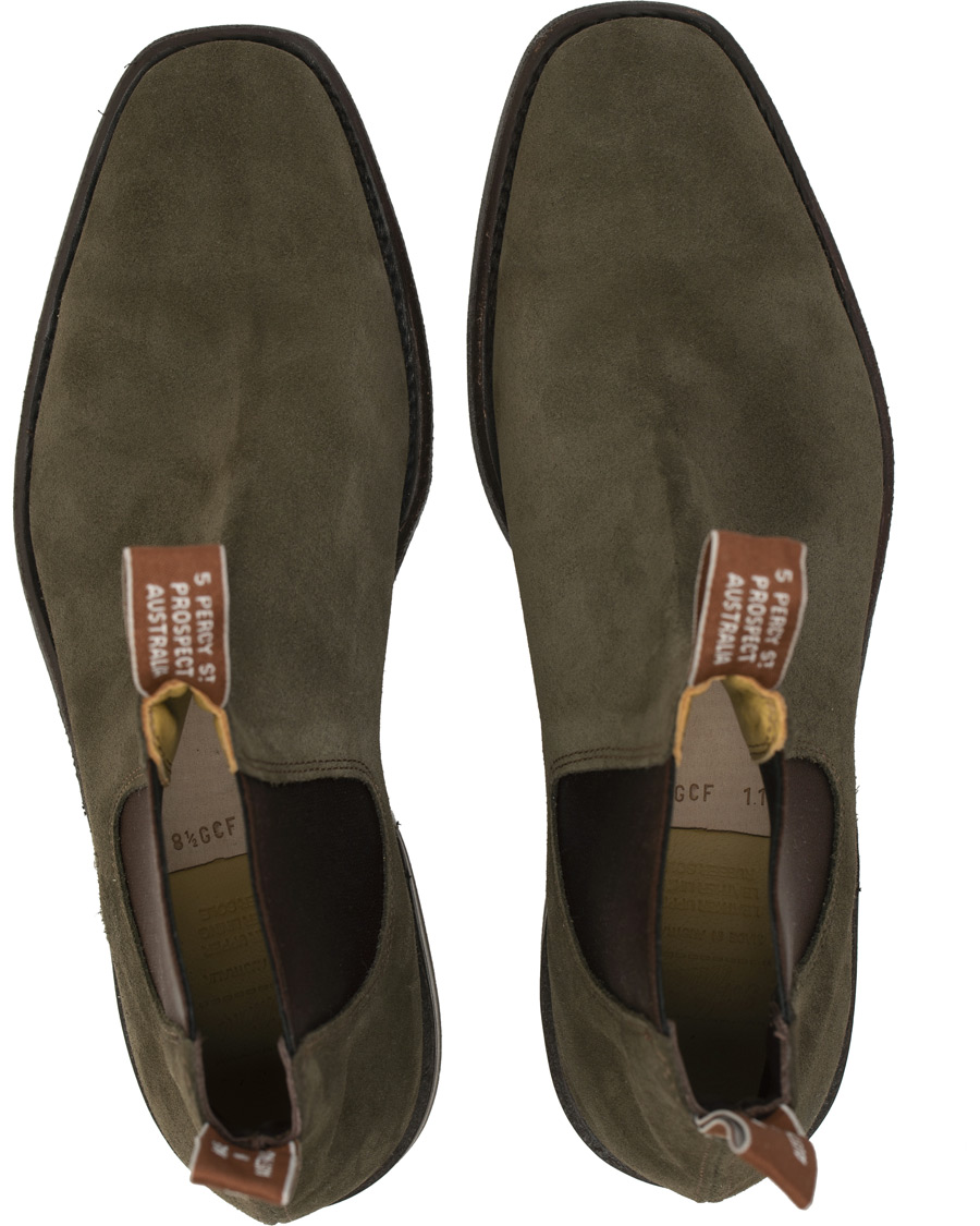 Herre | R.M.Williams Blaxland G Boot Khaki Suede | R.M.Williams | Blaxland G Boot Khaki Suede