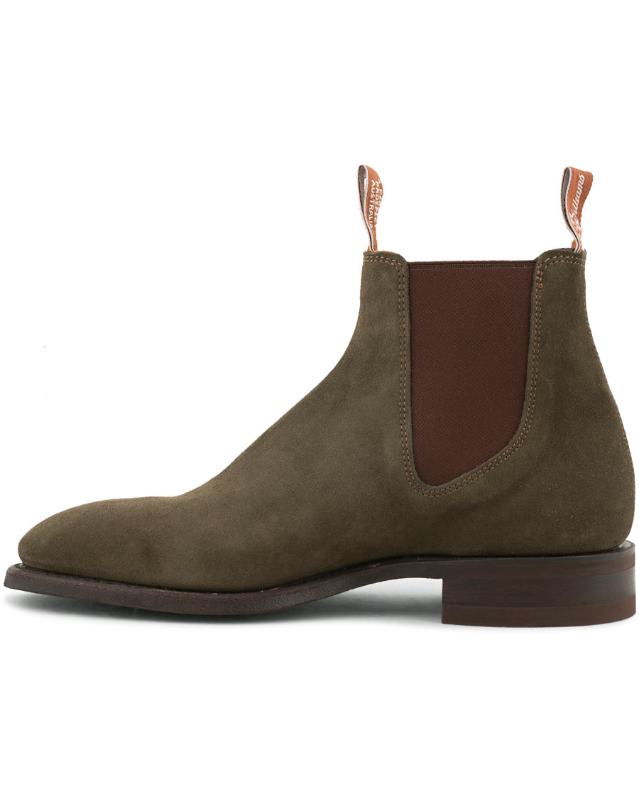Herre | R.M.Williams Blaxland G Boot Khaki Suede | R.M.Williams | Blaxland G Boot Khaki Suede
