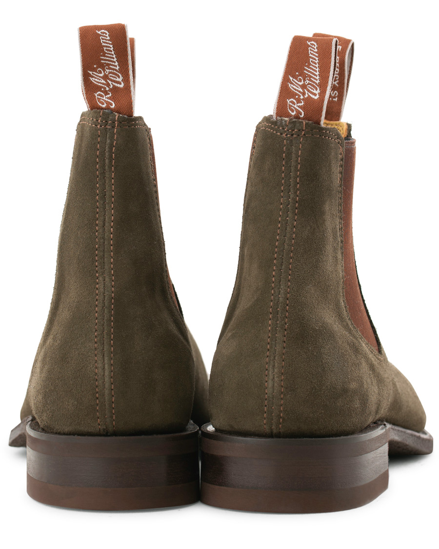 Herre | R.M.Williams Blaxland G Boot Khaki Suede | R.M.Williams | Blaxland G Boot Khaki Suede