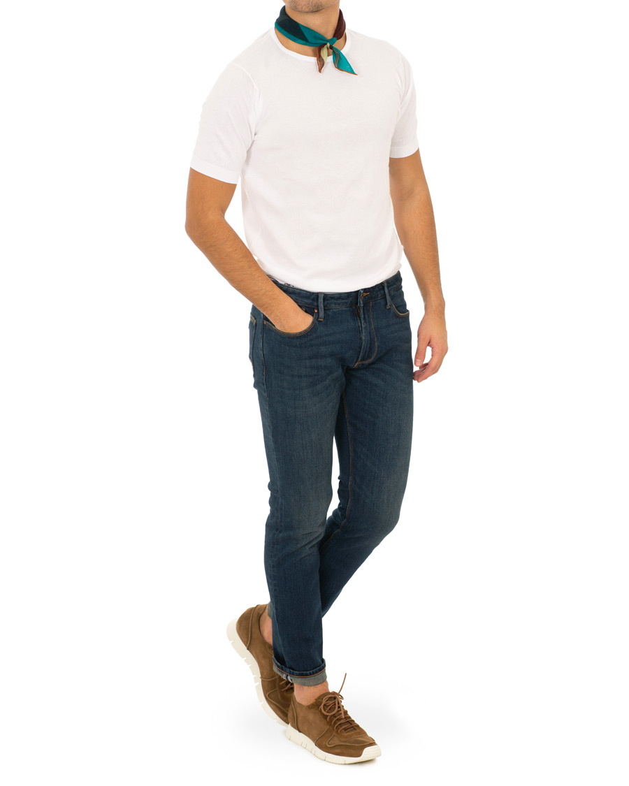 Herre | T-Shirts | John Smedley | Belden Sea Island Cotton Tee White