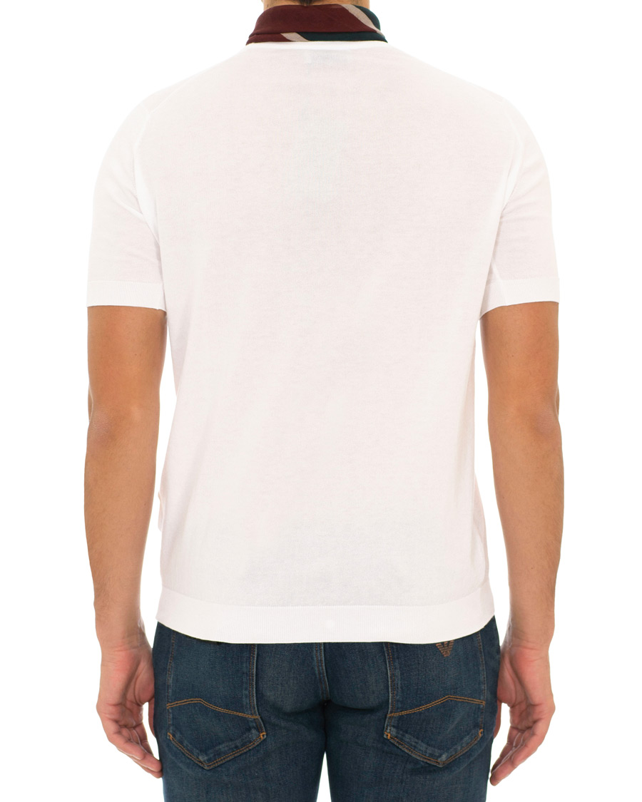 Herre | T-Shirts | John Smedley | Belden Sea Island Cotton Tee White