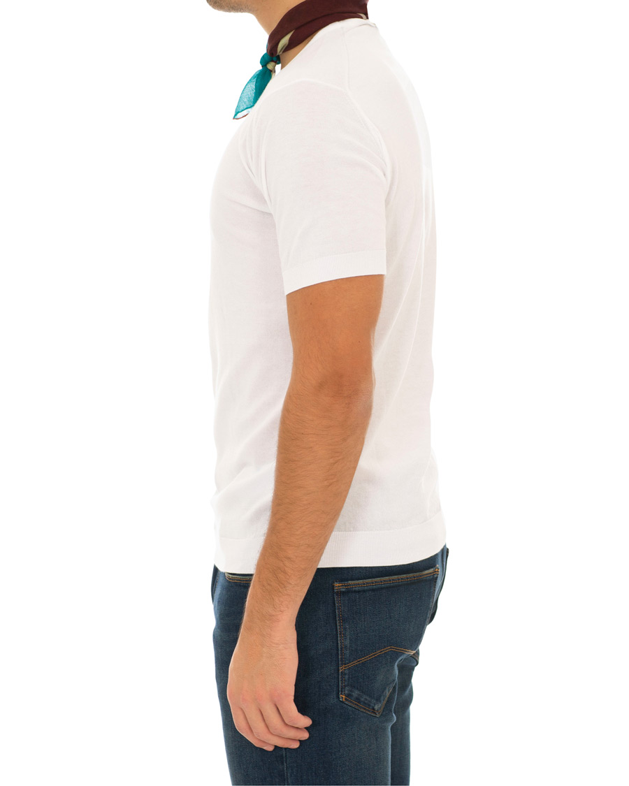 Herre | T-Shirts | John Smedley | Belden Sea Island Cotton Tee White