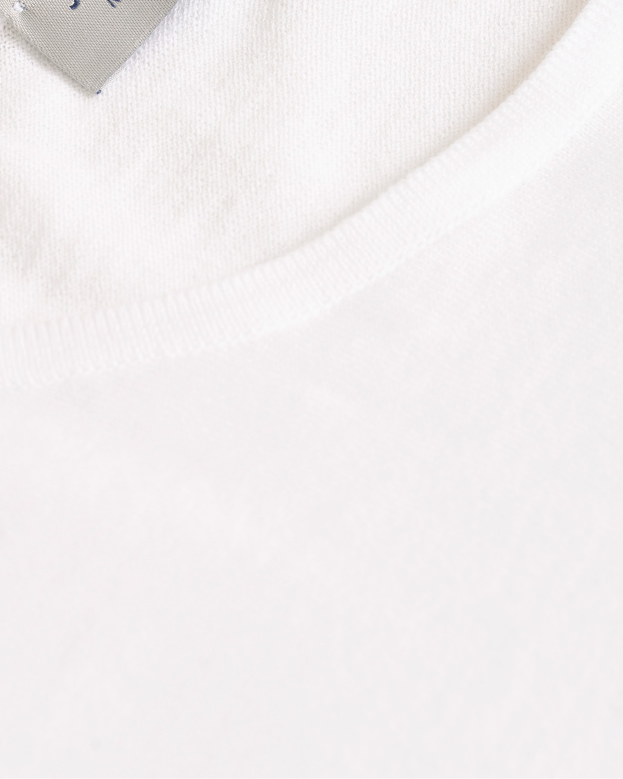 Herre | T-Shirts | John Smedley | Belden Sea Island Cotton Tee White