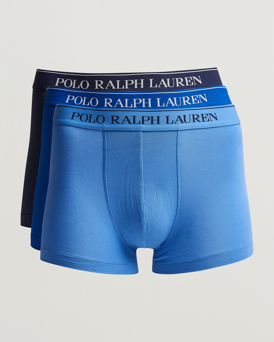 Herre | Undertøj | Polo Ralph Lauren | 3-Pack Trunk Navy/Saphir/Bermuda