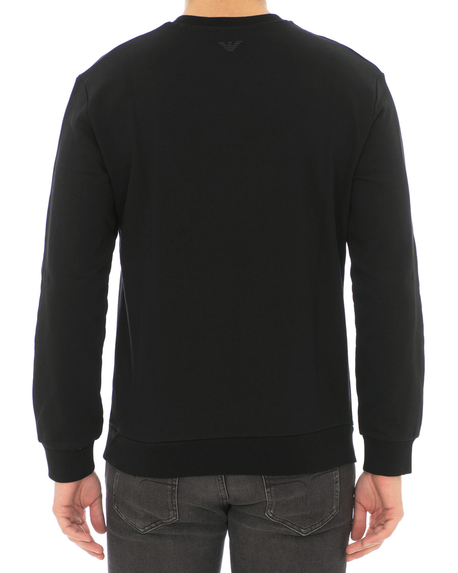 Herre | Trøjer | Emporio Armani | Logo Crew Neck Sweatshirt Black