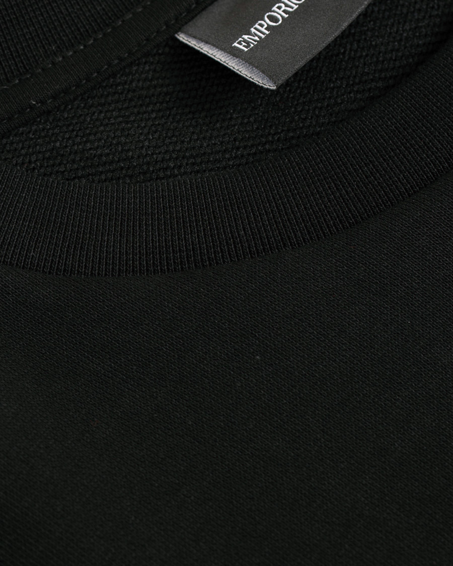 Herre | Trøjer | Emporio Armani | Logo Crew Neck Sweatshirt Black