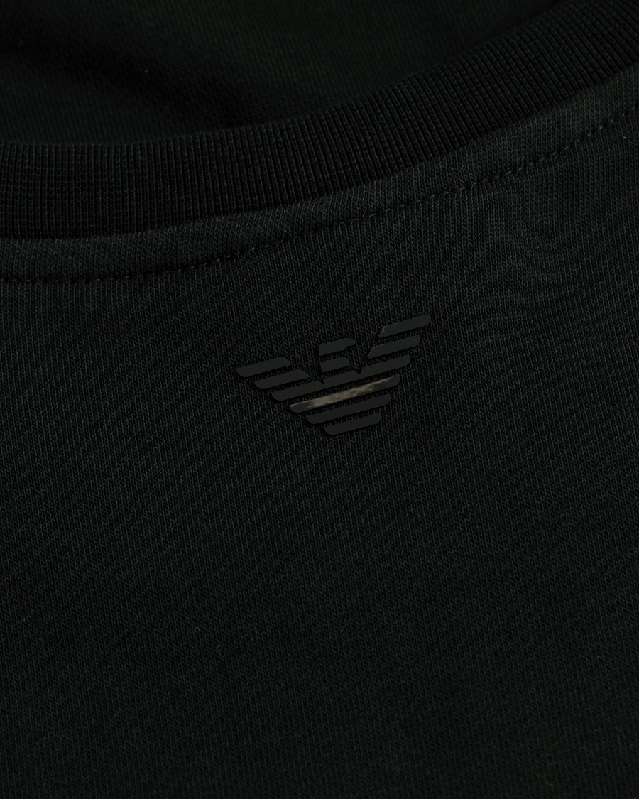 Herre | Trøjer | Emporio Armani | Logo Crew Neck Sweatshirt Black