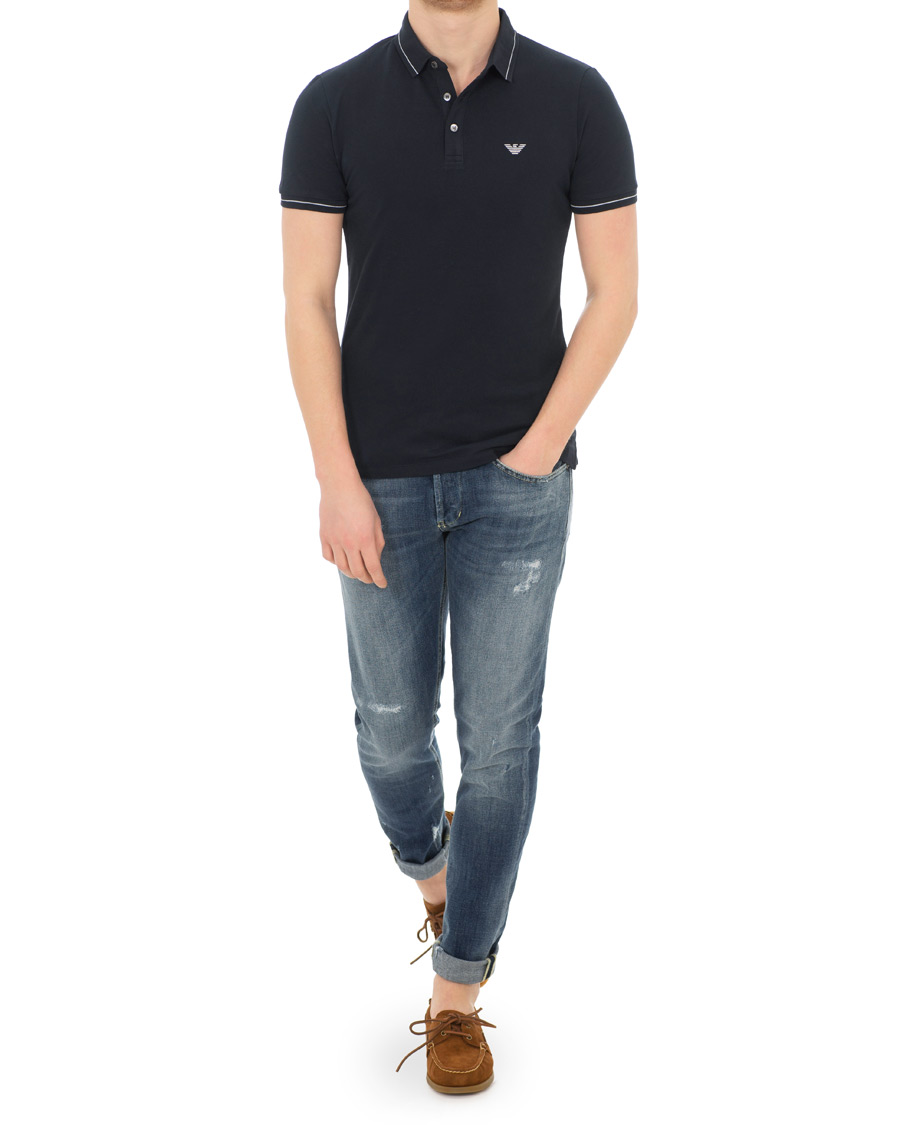 Herre | Polotrøjer | Emporio Armani | Logo Polo Navy