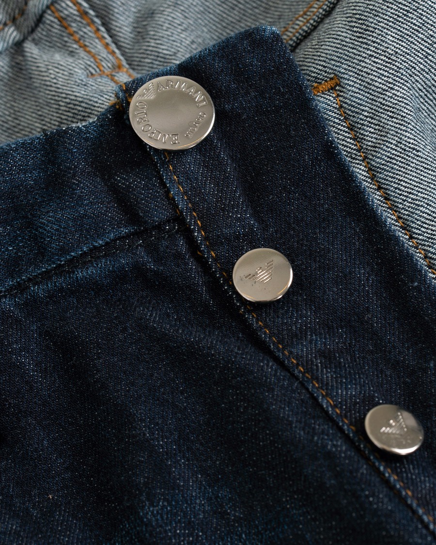Herre | Jeans | Emporio Armani | Extra Slim Fit Jeans Dark Blue