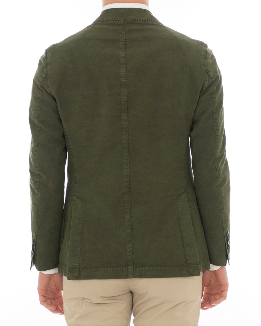 Herre | Blazere & jakker | L.B.M. 1911 | Jack Regular Fit Linen Blazer Military Green