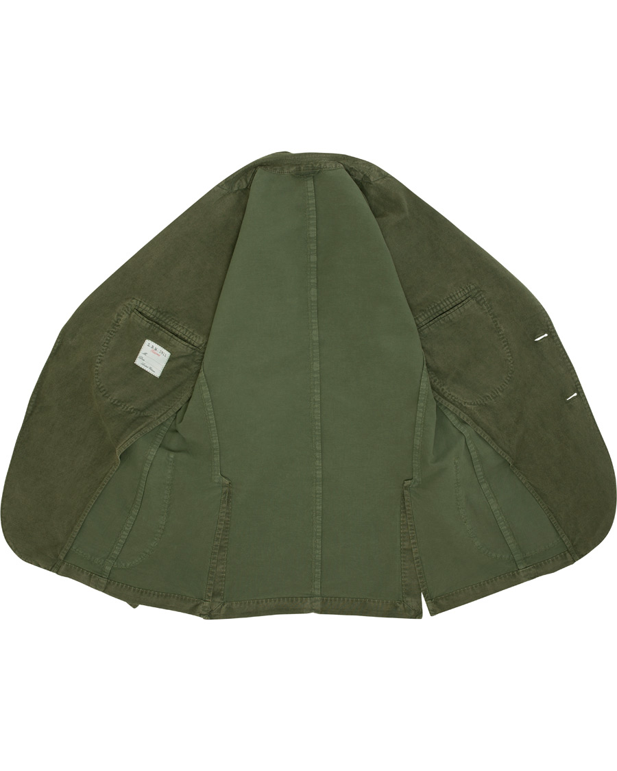 Herre | Blazere & jakker | L.B.M. 1911 | Jack Regular Fit Linen Blazer Military Green