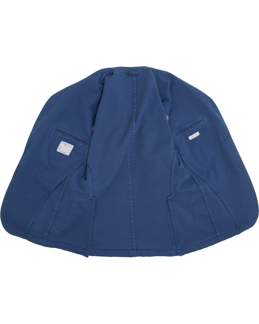 Herre | Blazere & jakker | L.B.M. 1911 | Jack Slim Fit Cotton Stretch Structured Blazer Dark Blue