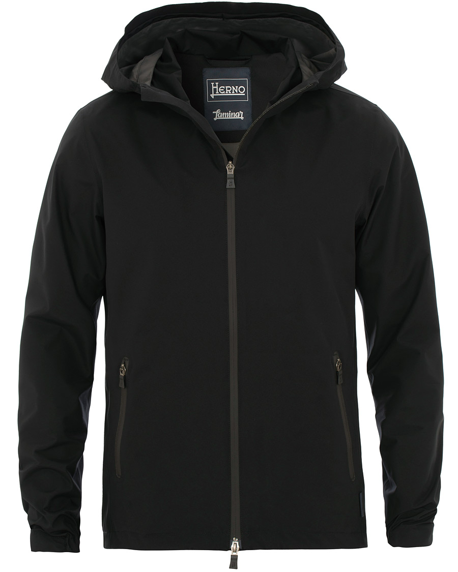 Herre | Jakker | Herno | Laminar Hooded Gore-Tex Jacket Black