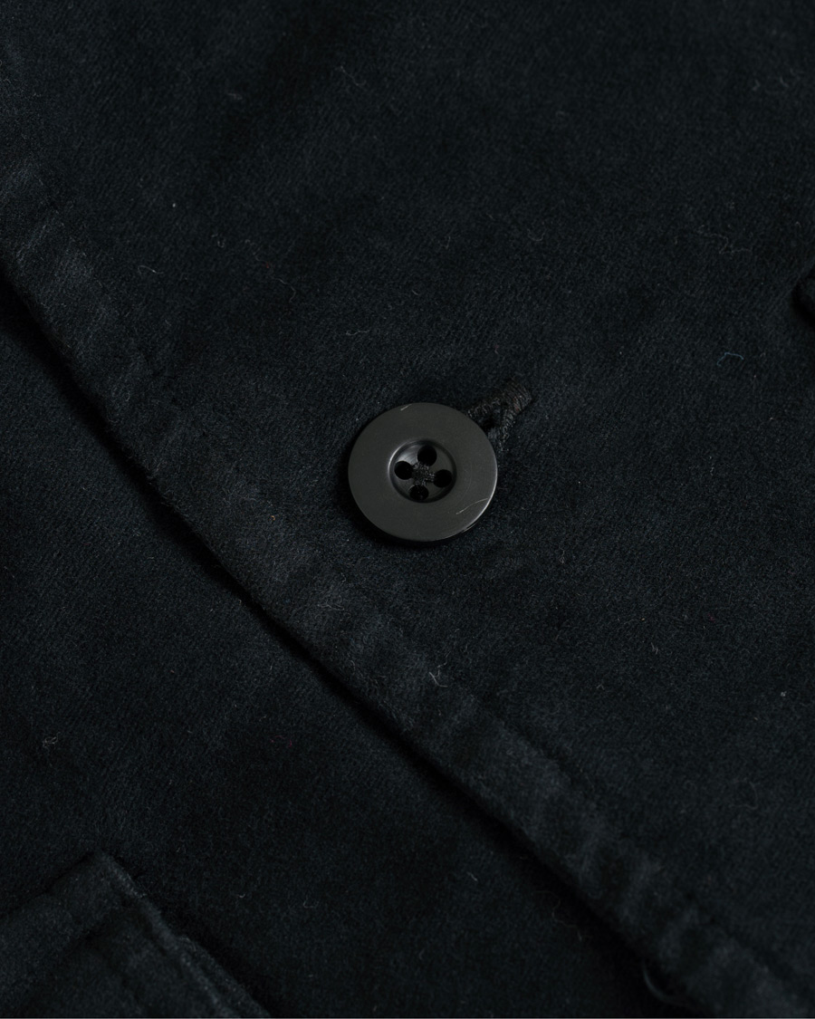 Herre | Jakker | Our Legacy | Moleskin Evening Coach Jacket Blue/Black