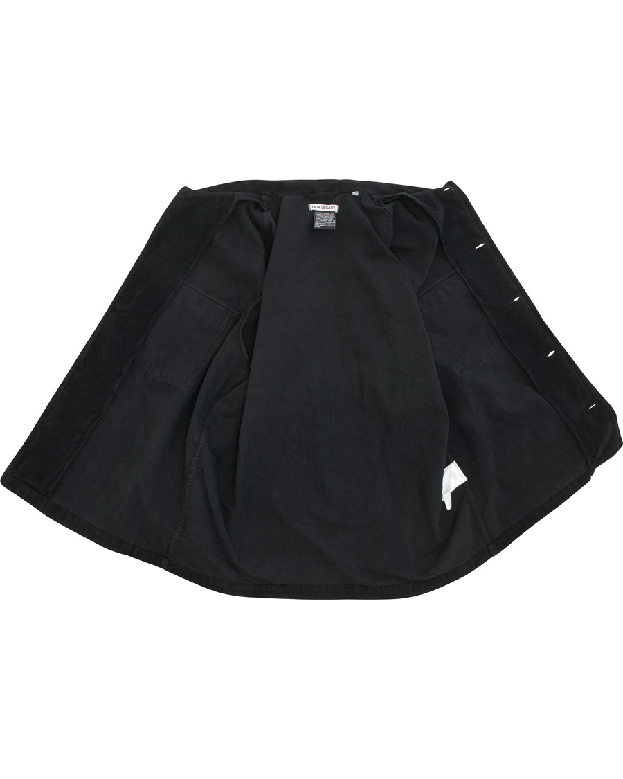 Herre | Jakker | Our Legacy | Moleskin Evening Coach Jacket Blue/Black