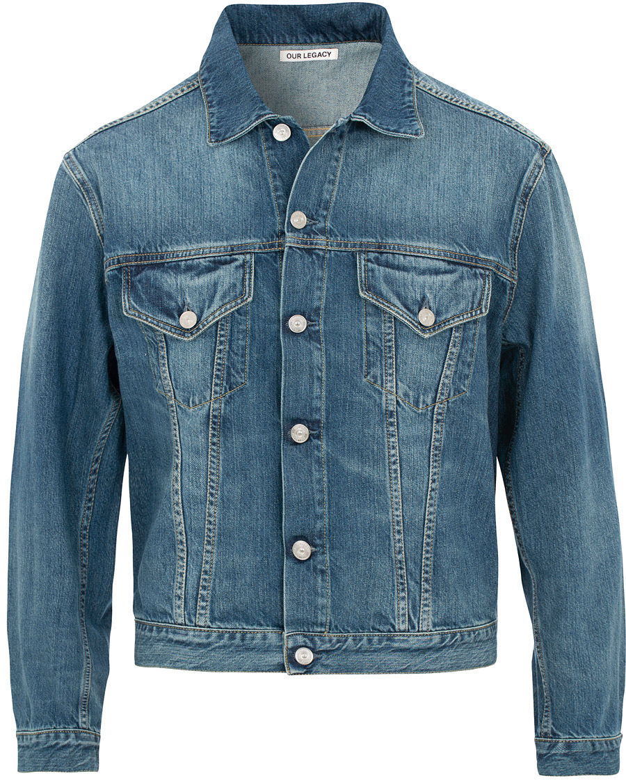 Herre | Jakker | Our Legacy | Mudride Denim Jacket Gift From Mum Wash