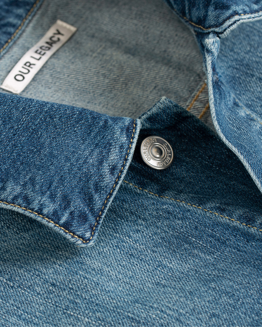 Herre | Jakker | Our Legacy | Mudride Denim Jacket Gift From Mum Wash
