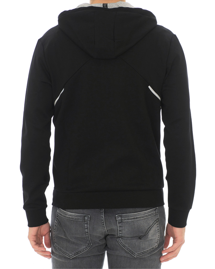Herre | Trøjer | BOSS GREEN | BOSS Athleisure Saggy Full Zip Hoodie Black
