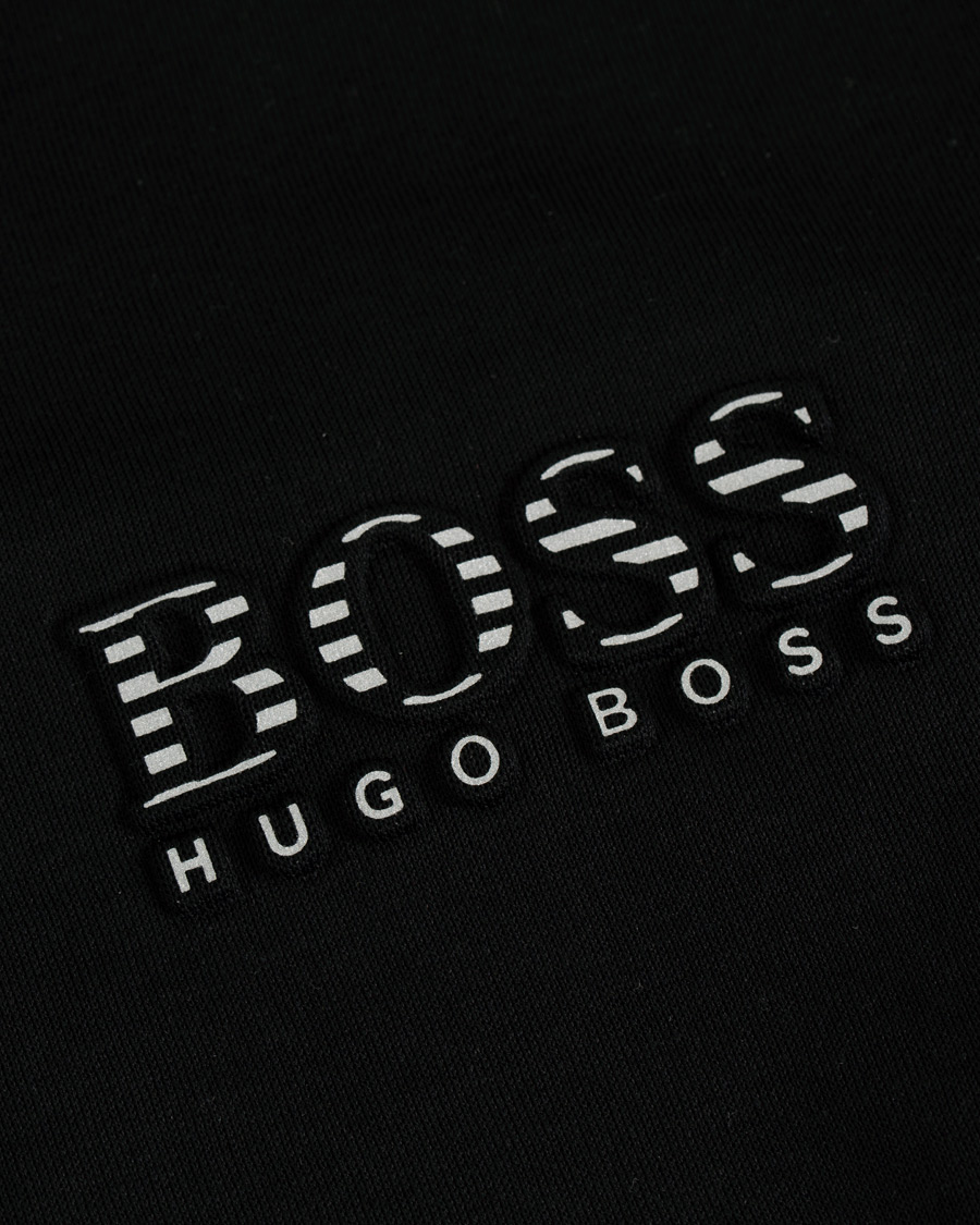 Herre | Trøjer | BOSS GREEN | BOSS Athleisure Saggy Full Zip Hoodie Black