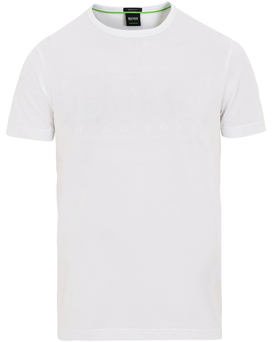 Herre | T-Shirts | BOSS GREEN | BOSS Athleisure Tee White
