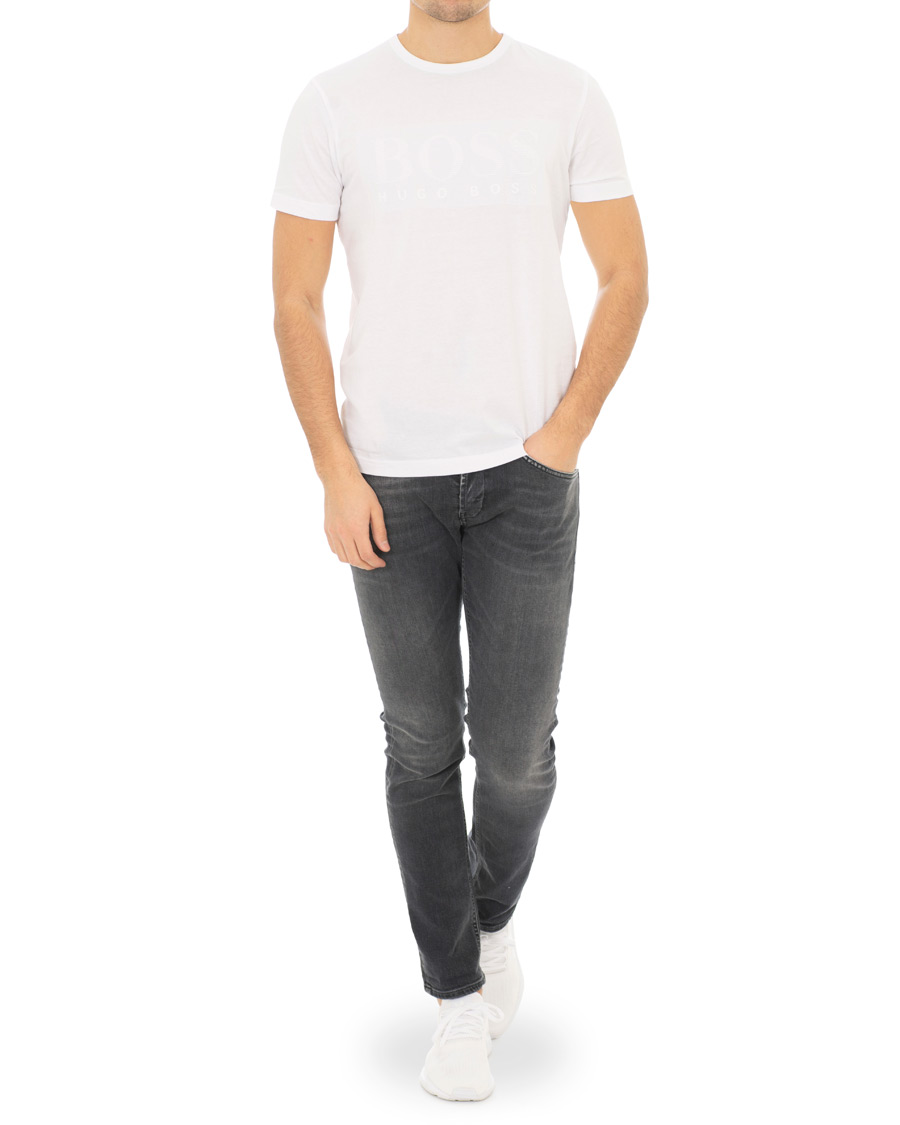 Herre | T-Shirts | BOSS GREEN | BOSS Athleisure Tee White