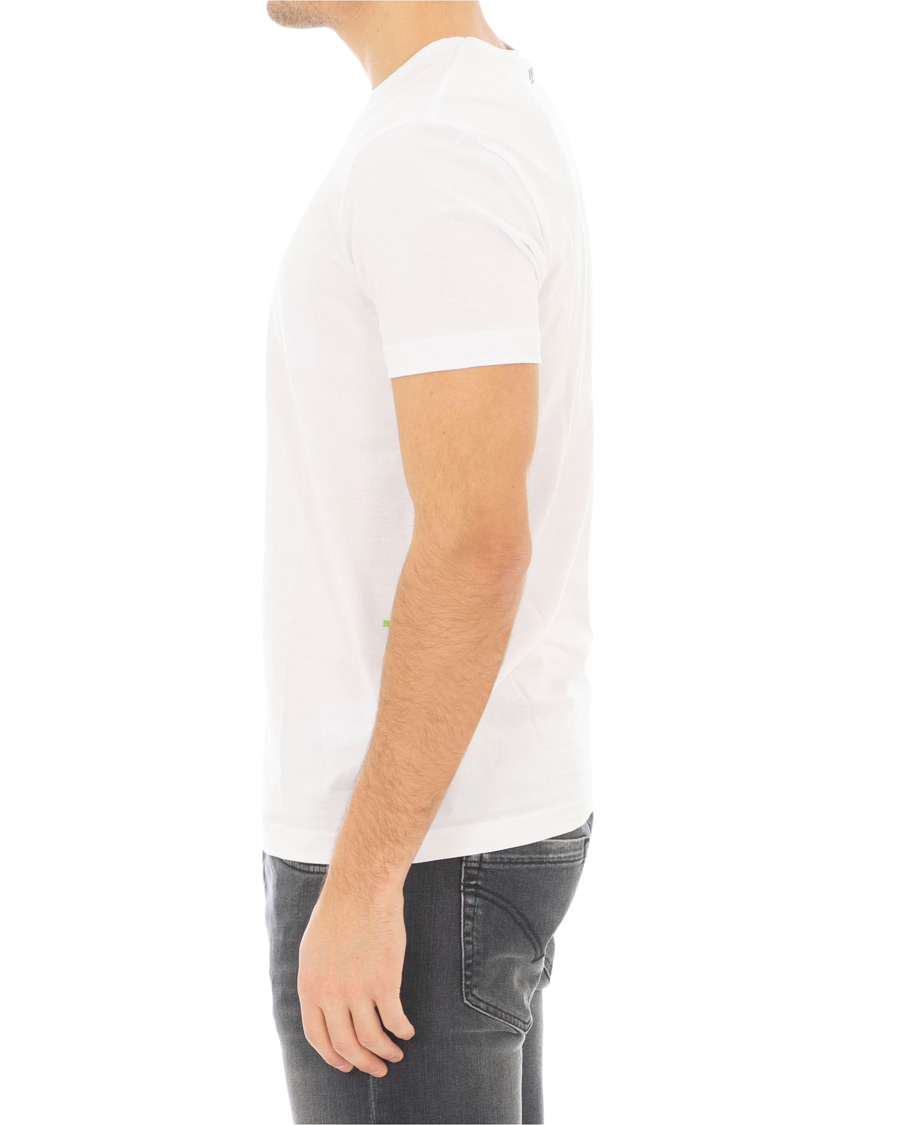 Herre | T-Shirts | BOSS GREEN | BOSS Athleisure Tee White