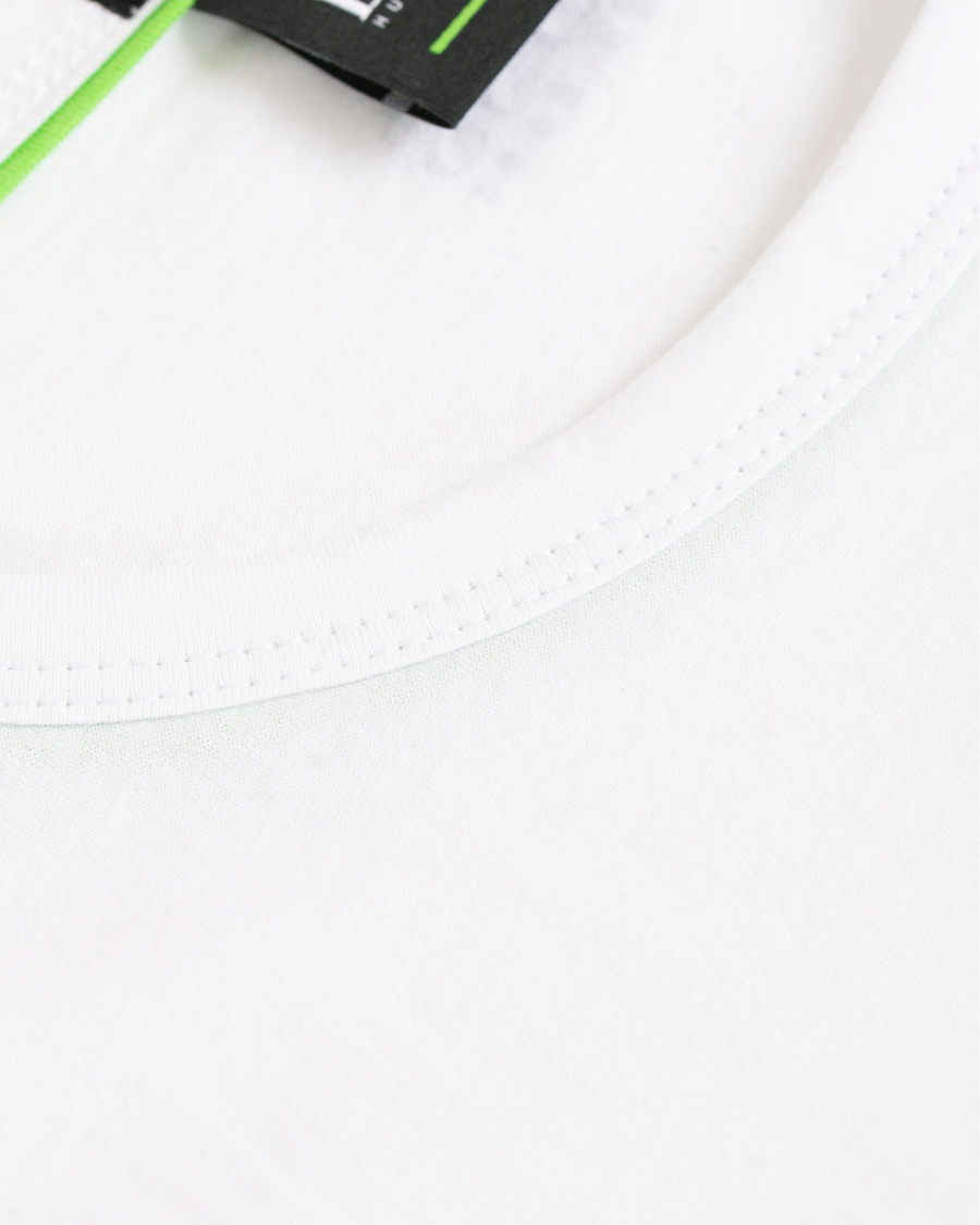 Herre | T-Shirts | BOSS GREEN | BOSS Athleisure Tee White