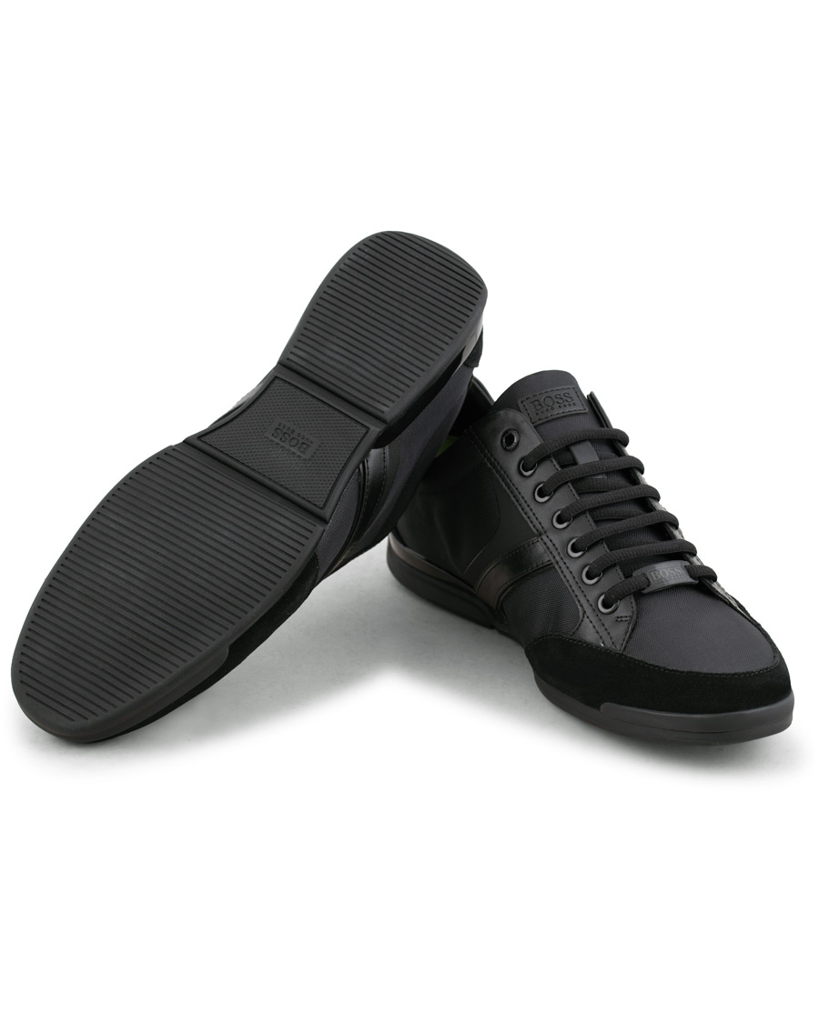 Herre | BOSS Athleisure Saturn Low Sneaker Black | BOSS GREEN | BOSS Athleisure Saturn Low Sneaker Black