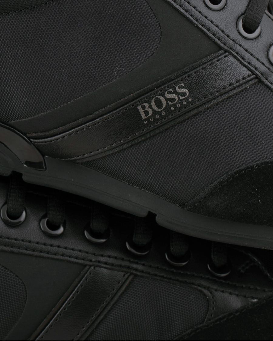 Herre | BOSS Athleisure Saturn Low Sneaker Black | BOSS GREEN | BOSS Athleisure Saturn Low Sneaker Black