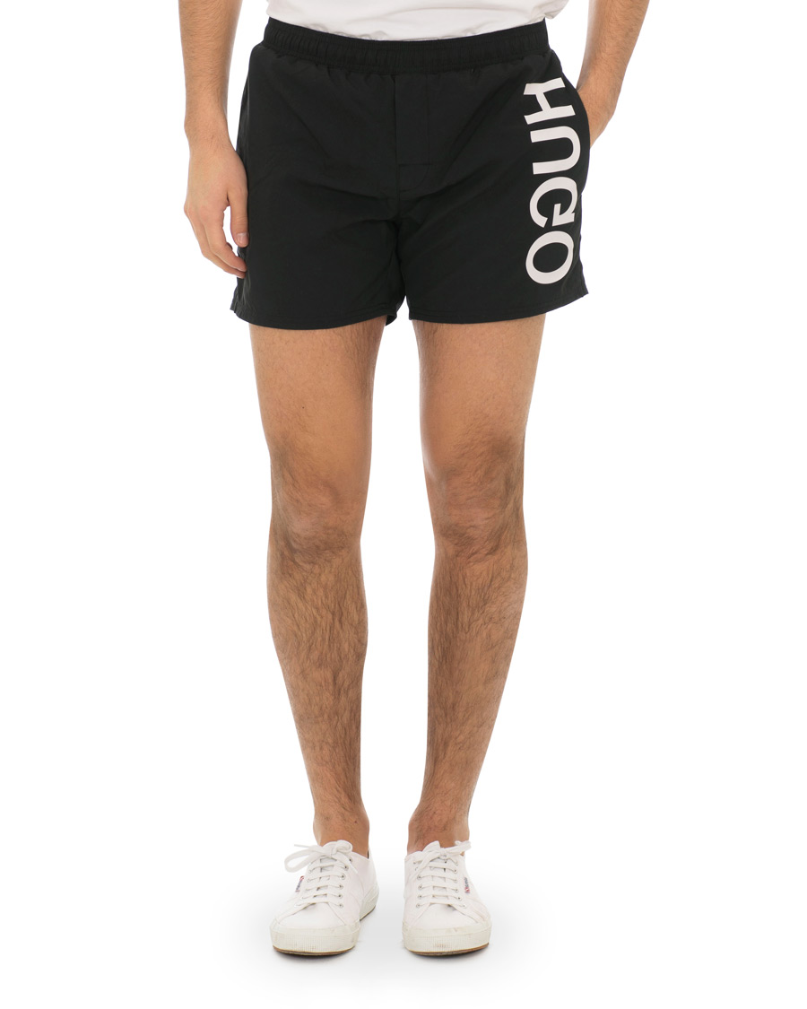 Herre | Badebukser | HUGO | Saba Swimshorts Black