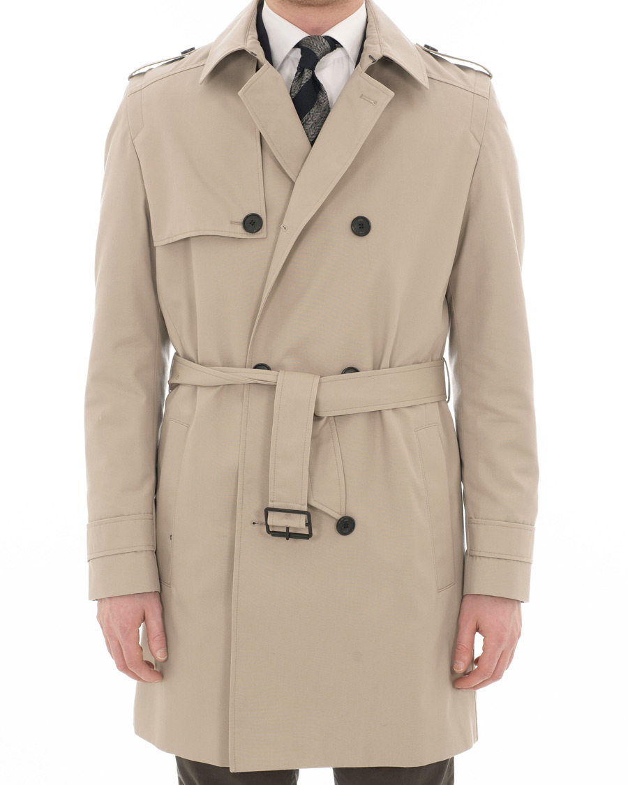 Herre | Jakker | HUGO | Marden Trenchcoat Beige