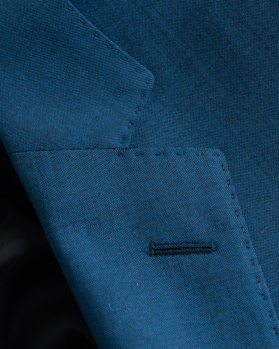 Herre | Jakkesæt | BOSS BLACK | BOSS Huge/Genius Stretch Wool Suit Blue