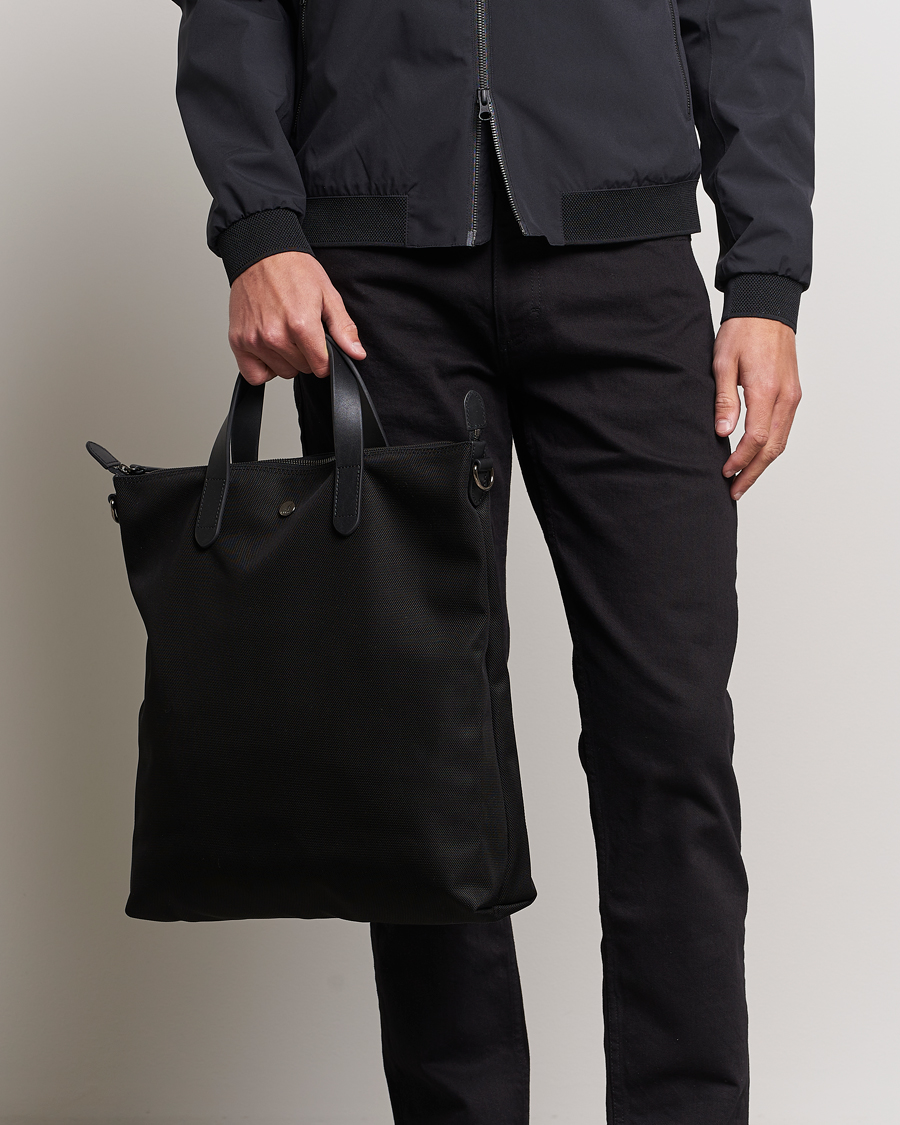 Herre | Tasker | Mismo | M/S Nylon Shopper Bag  Black