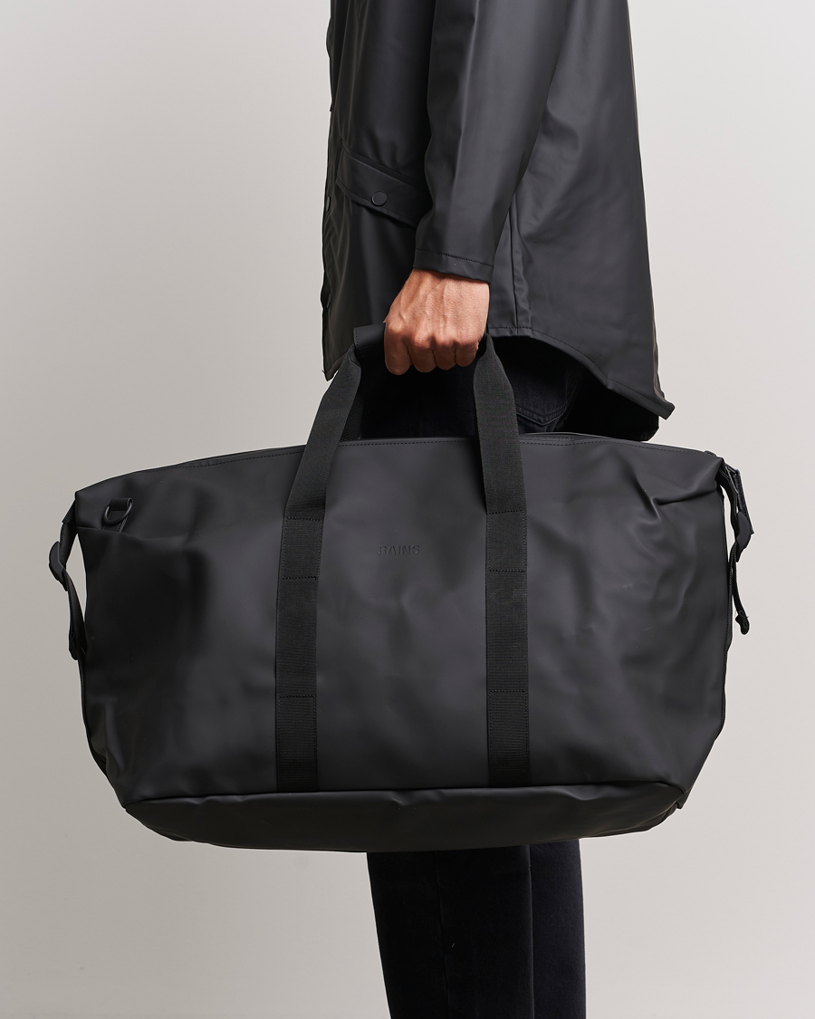 Herre | Weekendtasker | RAINS | Weekendbag Black