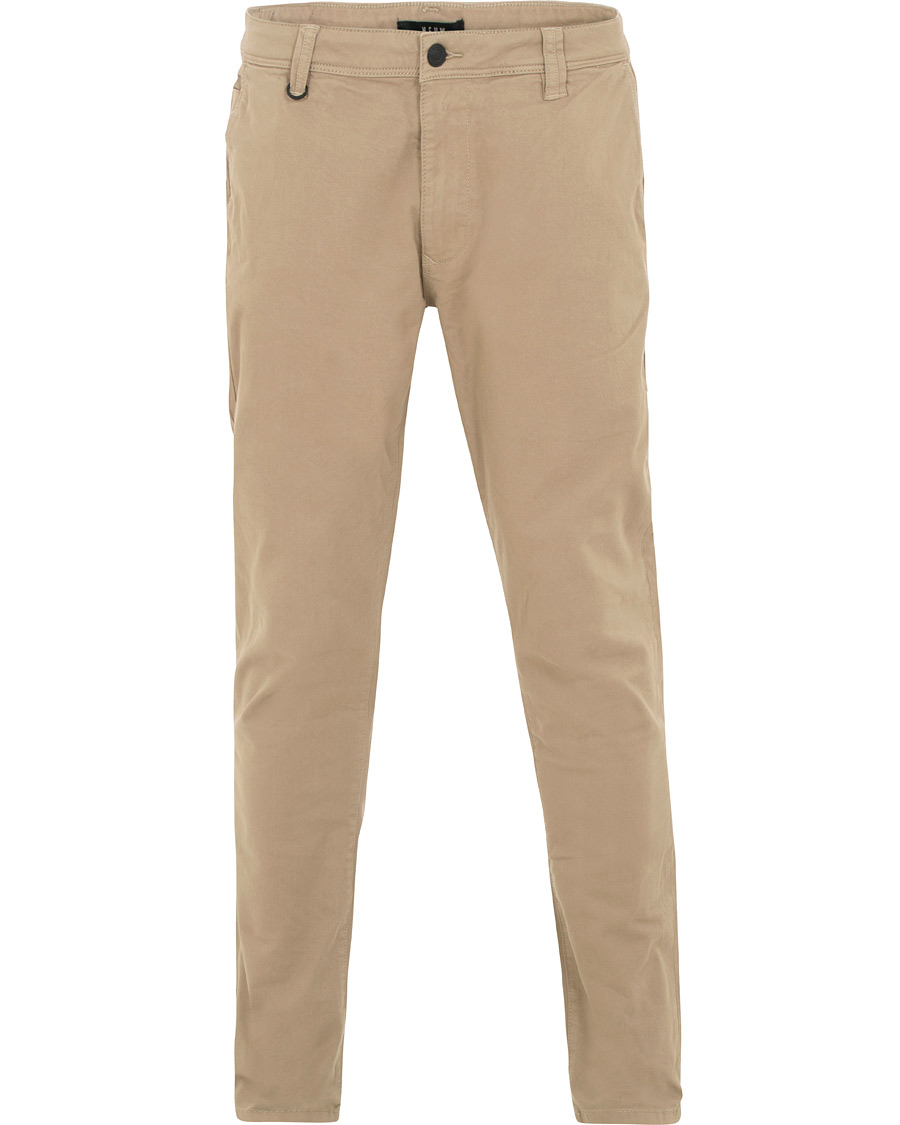 Herre | Bukser | Neuw | Rock Utility Stretch Chinos Sand