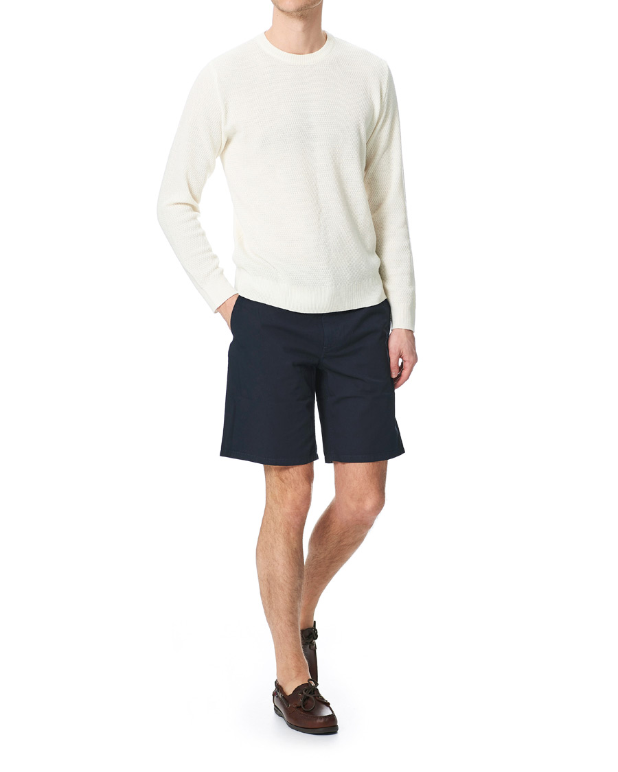 Herre | Shorts | Norse Projects | Aros Light Twill Shorts Dark Navy