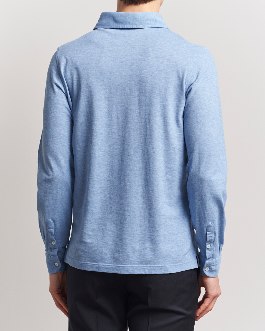 Herre | Skjorter | Gran Sasso | Popover Shirt Light Blue