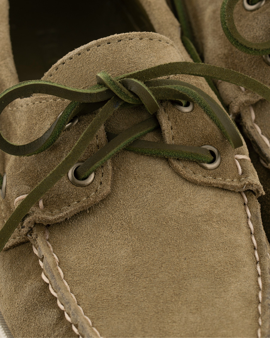 Herre | Sebago Docksides Boat Shoe Green Military | Sebago | Docksides Boat Shoe Green Military