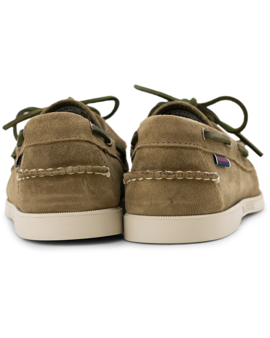 Herre | Sebago Docksides Boat Shoe Green Military | Sebago | Docksides Boat Shoe Green Military