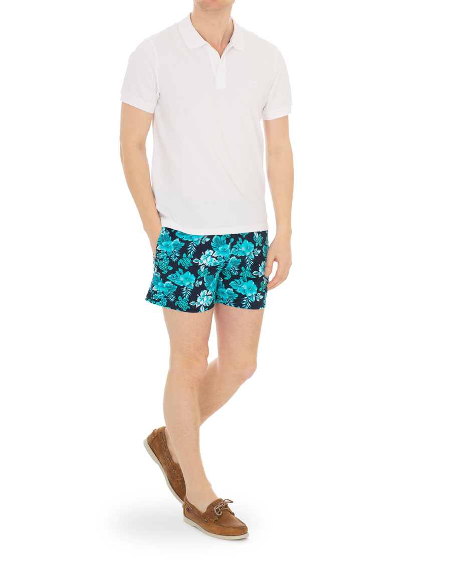 Herre | Badebukser | Vilebrequin | Moorise Swim Trunks Tortues Hawaii