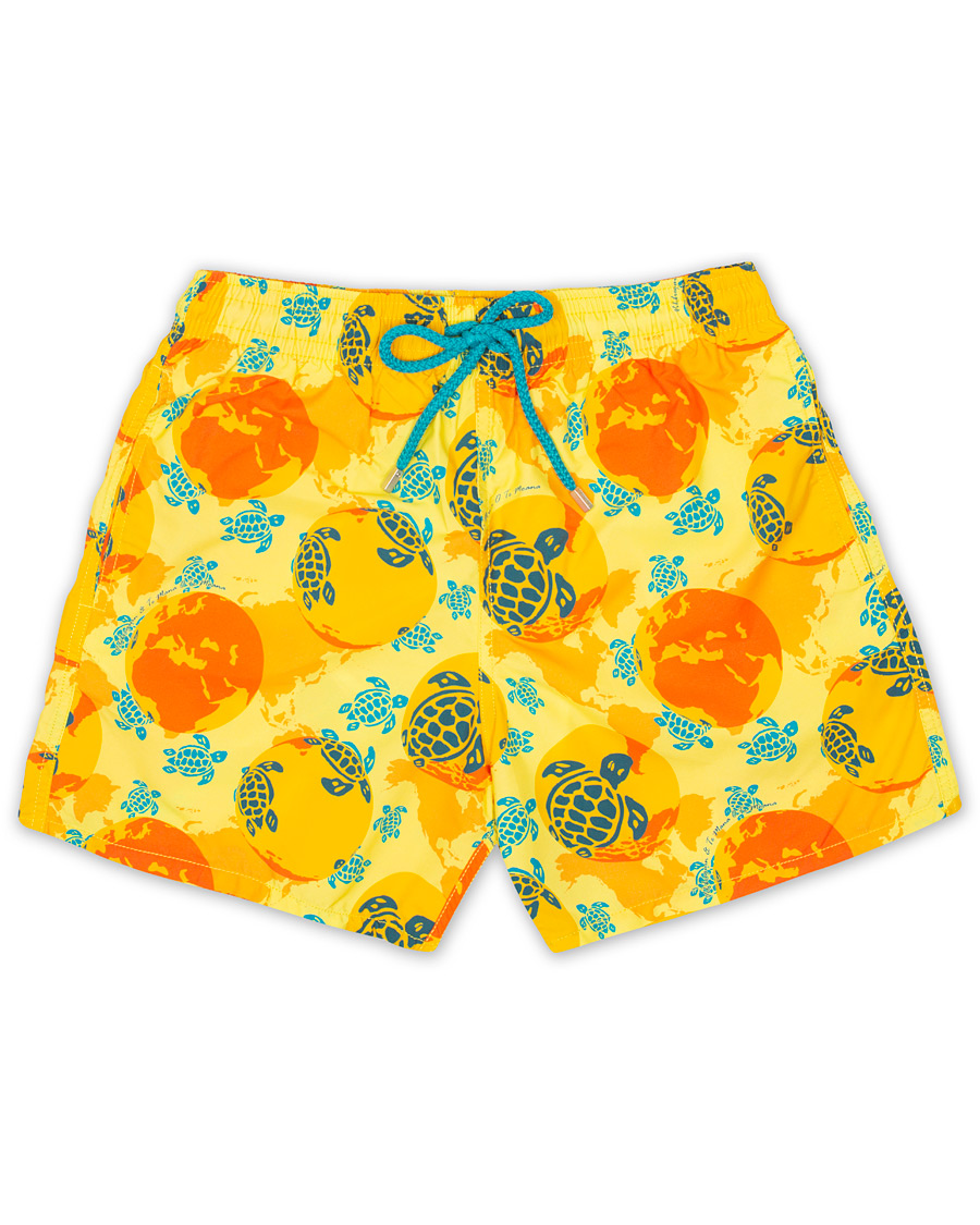 Herre | Badebukser | Vilebrequin | Moorea Swim Shorts Mappemonde Dots