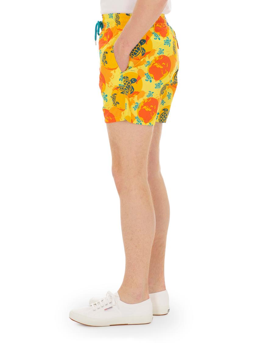 Herre | Badebukser | Vilebrequin | Moorea Swim Shorts Mappemonde Dots