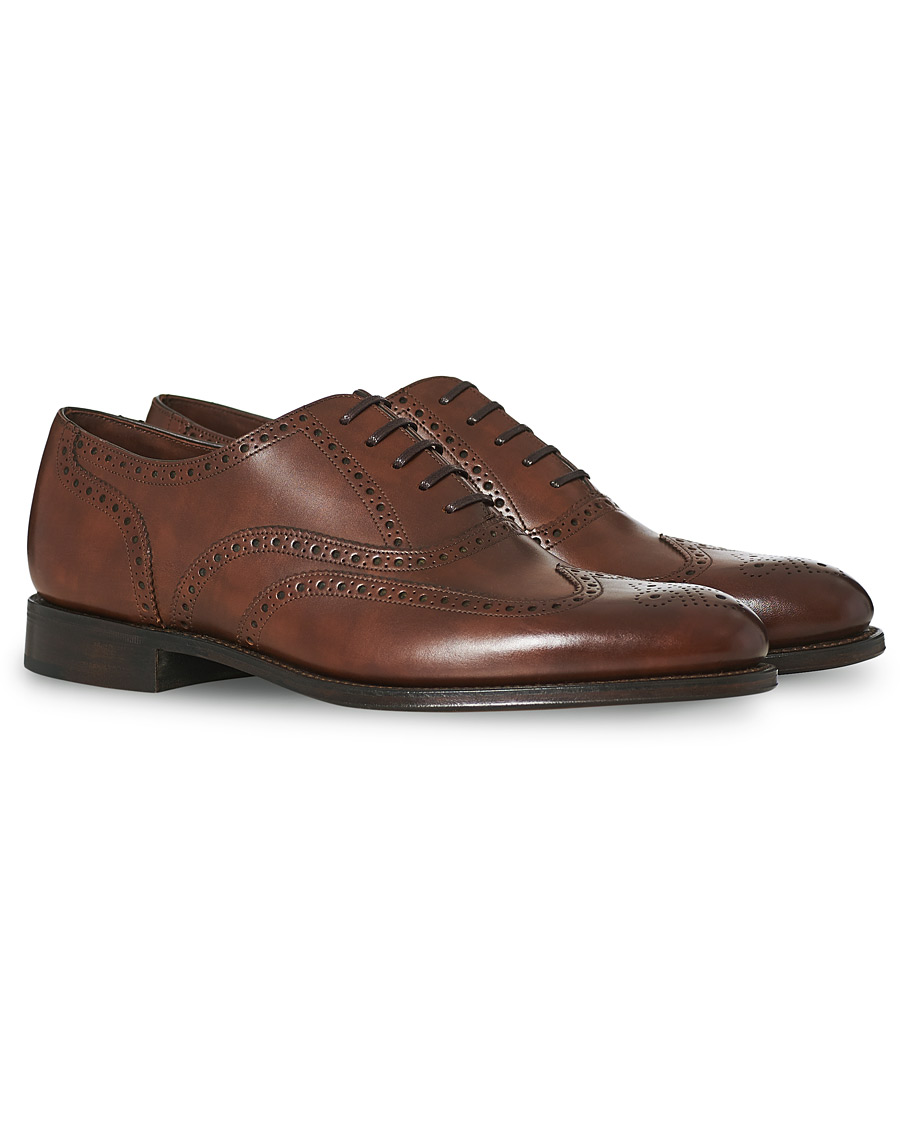 Herre | Loake 1880 Export Grade Torrington Oxford Brogue Antique Brown | Loake 1880 Export Grade | Torrington Oxford Brogue Antique Brown