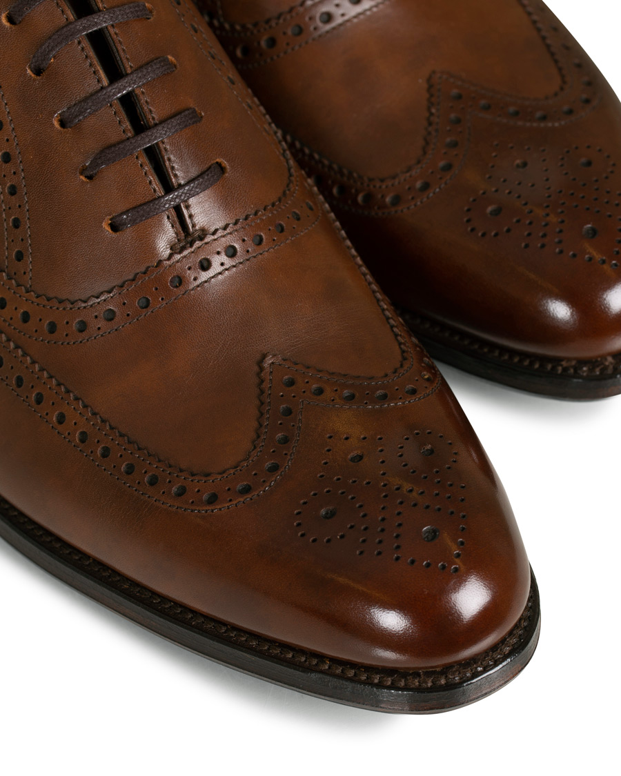 Herre | Loake 1880 Export Grade Torrington Oxford Brogue Antique Brown | Loake 1880 Export Grade | Torrington Oxford Brogue Antique Brown