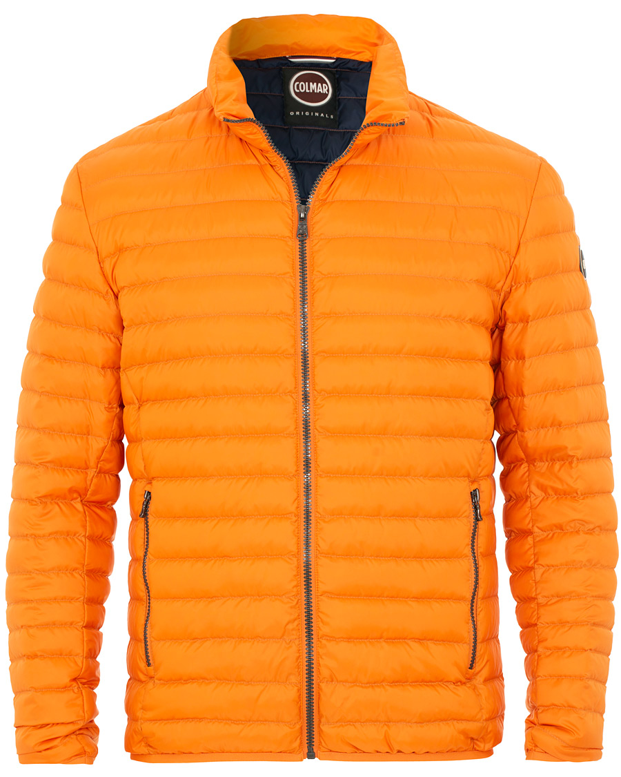 Herre | Jakker | Colmar | Lightweight Down Jacket Holiday Orange